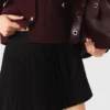 Raka plisserade shorts