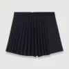 Raka plisserade shorts