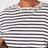 Randig långärmad T-shirt Randig långärmad T-shirt