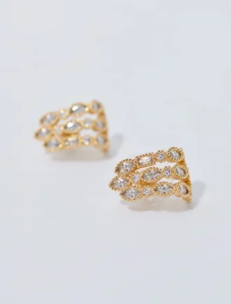Örhängen med strass Örhängen med strass