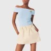 Skort i bomull