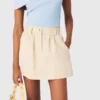 Skort i bomull
