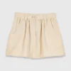 Skort i bomull