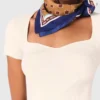 Stickad topp Stickad topp