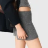 Stickade shorts med strass