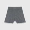 Stickade shorts med strass