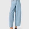 Strukturerade ballongjeans