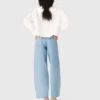 Strukturerade ballongjeans