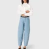 Strukturerade ballongjeans