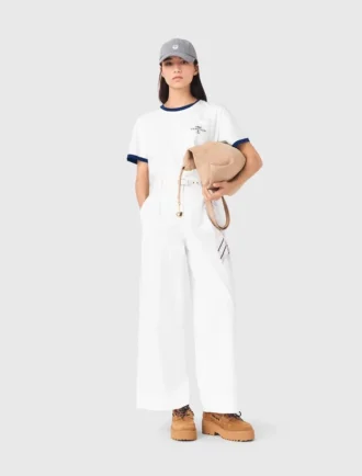 T-shirt med lager-på-lager-look