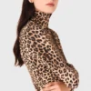T-shirt med leopardmönster T-shirt med leopardmönster