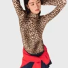 T-shirt med leopardmönster T-shirt med leopardmönster