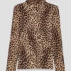 T-shirt med leopardmönster T-shirt med leopardmönster