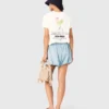 T-shirt med sommartryck T-shirt med sommartryck