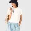 T-shirt med sommartryck T-shirt med sommartryck