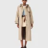 Trenchcoat med avtagbar huva Trenchcoat med avtagbar huva