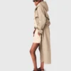 Trenchcoat med avtagbar huva Trenchcoat med avtagbar huva