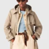 Trenchcoat med avtagbar huva Trenchcoat med avtagbar huva