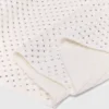 Triangulär halsduk i ull med strass Triangulär halsduk i ull med strass