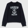 Tröja med rund hals och slogan Tröja med rund hals och slogan