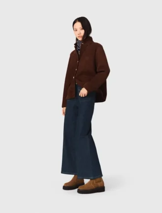 Vida jeans med påsydda fickor