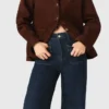 Vida jeans med påsydda fickor Vida jeans med påsydda fickor
