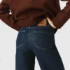 Vida jeans med påsydda fickor Vida jeans med påsydda fickor