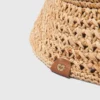 Virkad raffia-buckethat Virkad raffia-buckethat