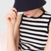 Vändbar bucket hat med fruktmönster