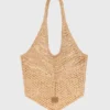 Väska i naturlig raffia